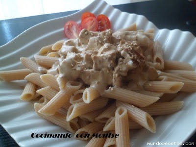 Receta de Macarrones con tofu Receta de Macarrones con tofu