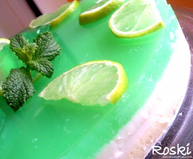 Receta de Tarta de Mojito Dukan