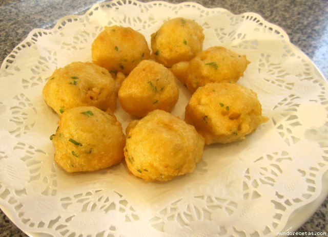 Receta de Buñuelos de Bacalao caseros Receta de Buñuelos de Bacalao caseros