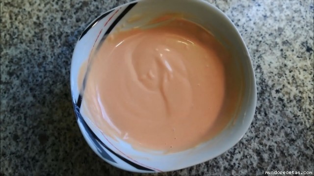 Receta de Salsa rosa casera Receta de Salsa rosa casera