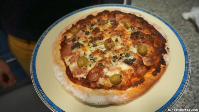 Receta de Pizza malagueña Receta de Pizza malagueña