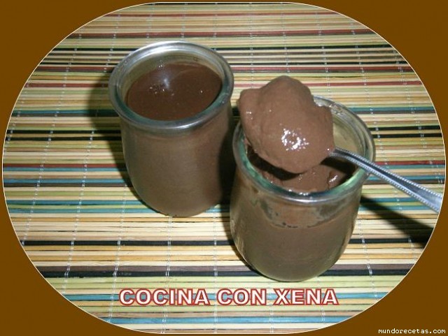 Receta de Vasitos de galletas y Cola-Cao