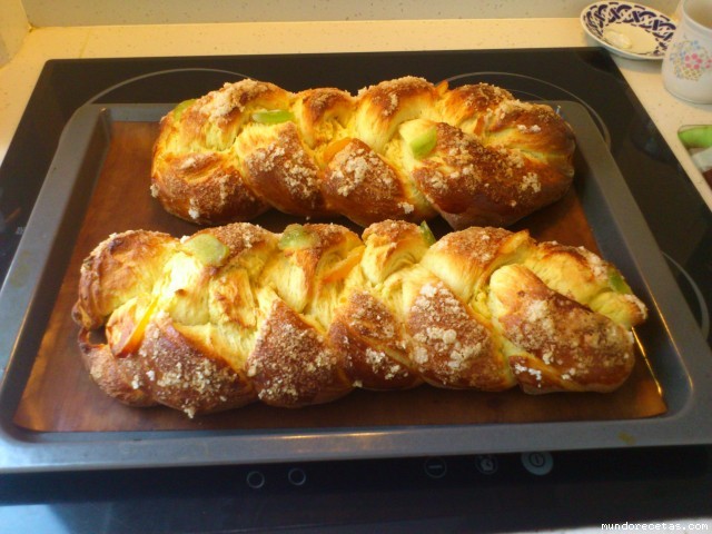Receta de ROSCA TRENZA Receta de ROSCA TRENZA