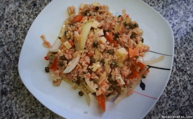 Receta de Ensalada de arroz mediterránea Receta de Ensalada de arroz mediterránea
