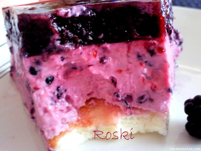 Receta de Tarta de Moras - Gelatina - Queso Apta Para Dietas Dukan y Sin Dukan Receta de Tarta de Moras - Gelatina - Queso Apta Para Dietas Dukan y Sin Dukan