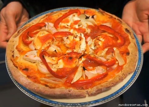 Receta de Pizza barbacoa casera Receta de Pizza barbacoa casera