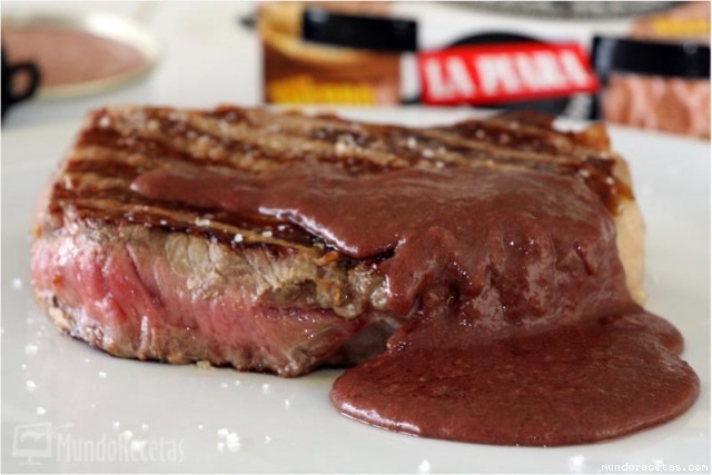 Receta de Salsa de oporto y La Piara Tapa Negra para carnes Receta de Salsa de oporto y La Piara Tapa Negra para carnes