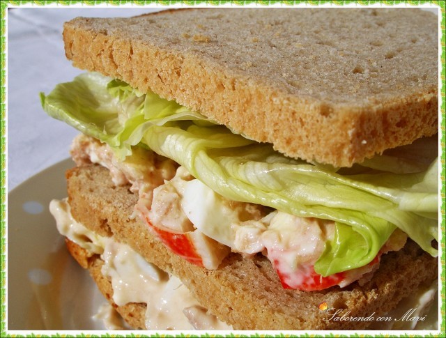 Receta de Sándwich Receta de Sándwich