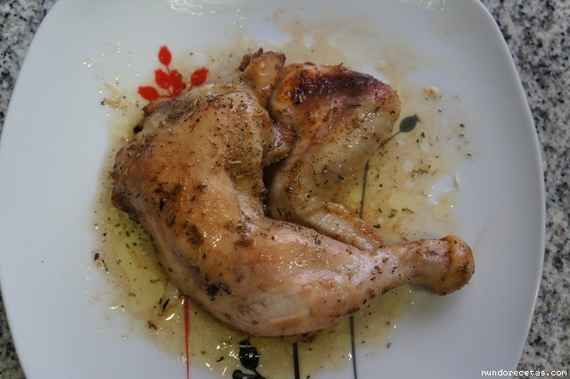 Receta de Pollo asado a la miel Receta de Pollo asado a la miel