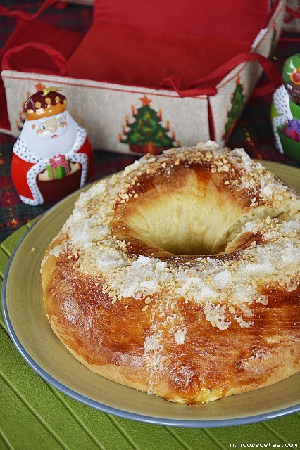 Receta de Roscón de Navidad Receta de Roscón de Navidad