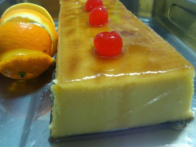 Receta de pudin de Naranja Receta de pudin de Naranja