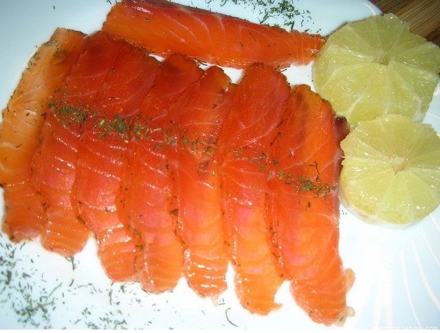 Receta de SALMON FESTIVO Receta de SALMON FESTIVO