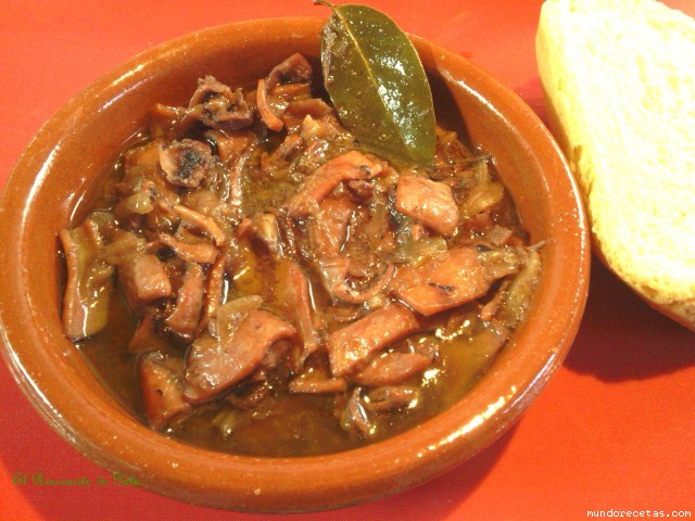 Receta de Calamares en Salsa sin Vino Receta de Calamares en Salsa sin Vino