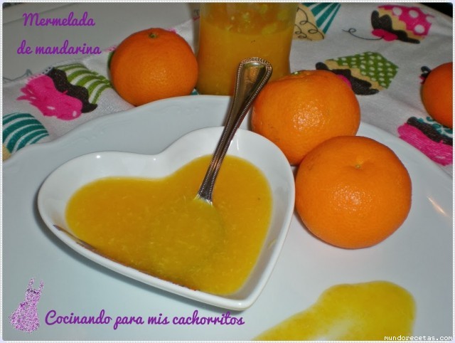 Receta de Mermelada de mandarina (My Cook y tradicional) Receta de Mermelada de mandarina (My Cook y tradicional)