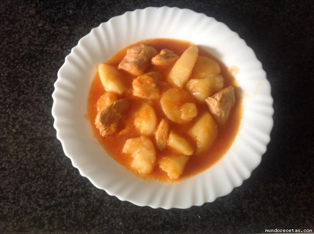 Receta de Guiso de pollo al Pirineo AMC
