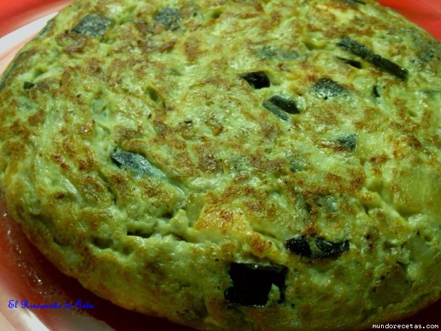 Receta de Tortilla de Berenjena y Queso Curado Receta de Tortilla de Berenjena y Queso Curado