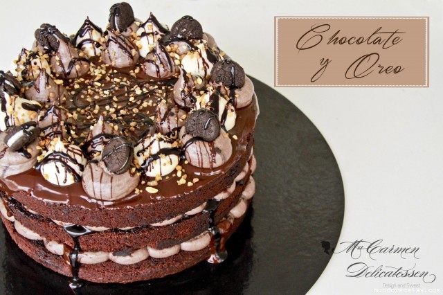 Receta de TARTA DE CHOCOLATE Y OREO Receta de TARTA DE CHOCOLATE Y OREO