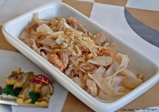 Receta de Pad-thai de gambas y pollo Receta de Pad-thai de gambas y pollo