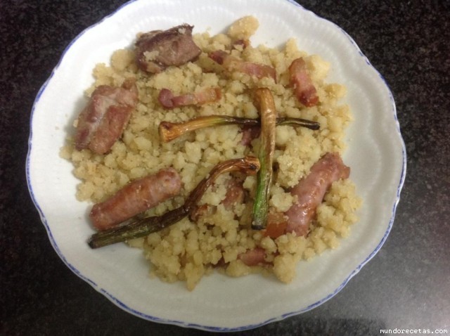 Receta de Migas Lorquinas AMC