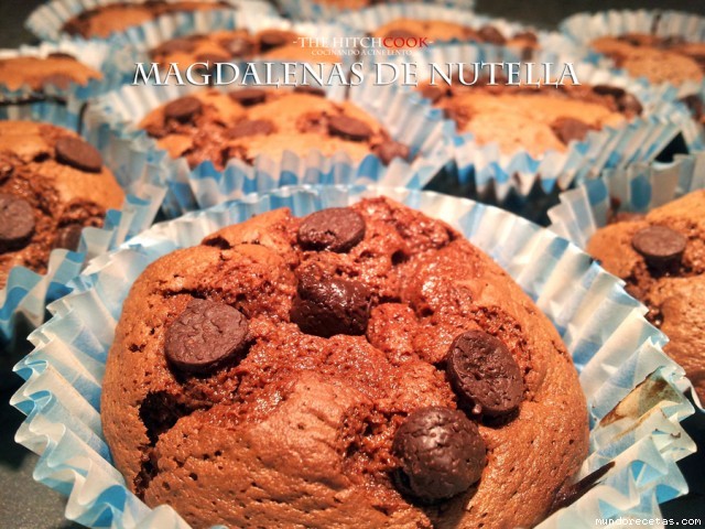 Receta de Magdalenas de Nutella Receta de Magdalenas de Nutella