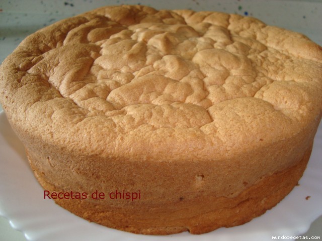 Receta de Bizcocho Genoves de chispi57 Receta de Bizcocho Genoves de chispi57