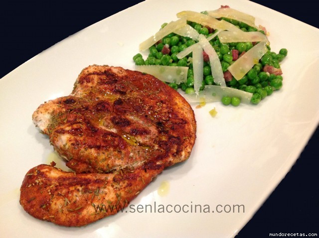 Receta de Pollo al pimentón Receta de Pollo al pimentón