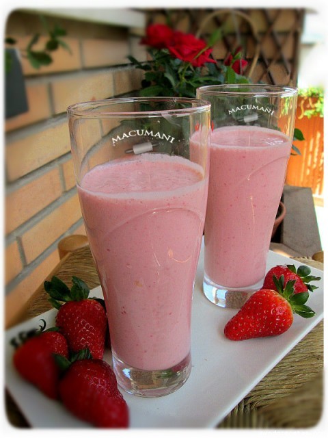 Receta de Batido de fresas Receta de Batido de fresas
