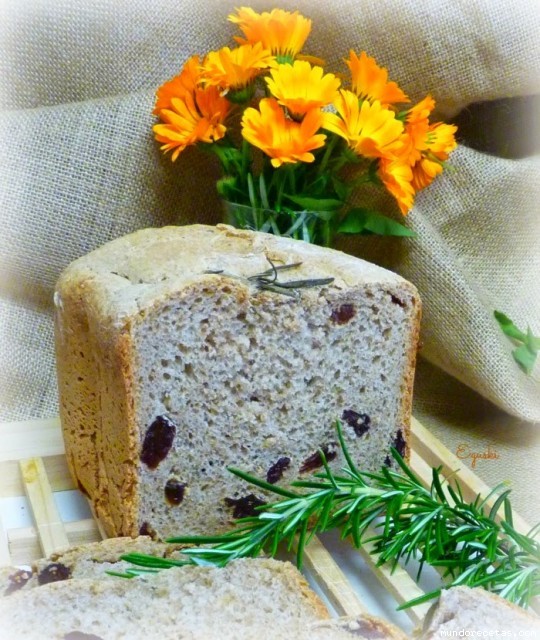 Receta de Pan de romero y pasas (Panificadora SilverCrest) Receta de Pan de romero y pasas (Panificadora SilverCrest)