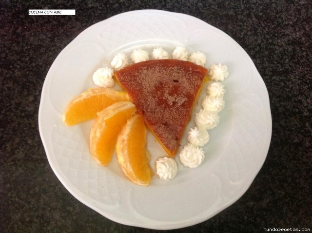 Receta de Flan de Naranja AMC