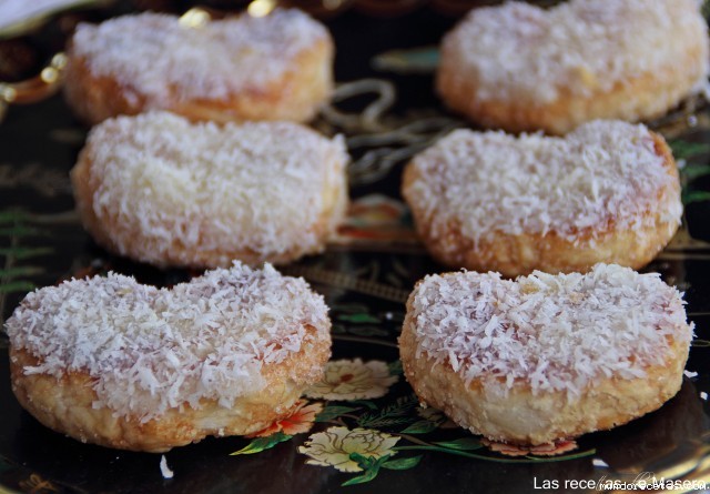 Receta de Palmeritas de coco. Receta de Palmeritas de coco.