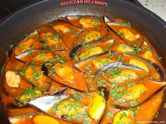 Receta de Mejillones en salsa picante de chispi57 Receta de Mejillones en salsa picante de chispi57