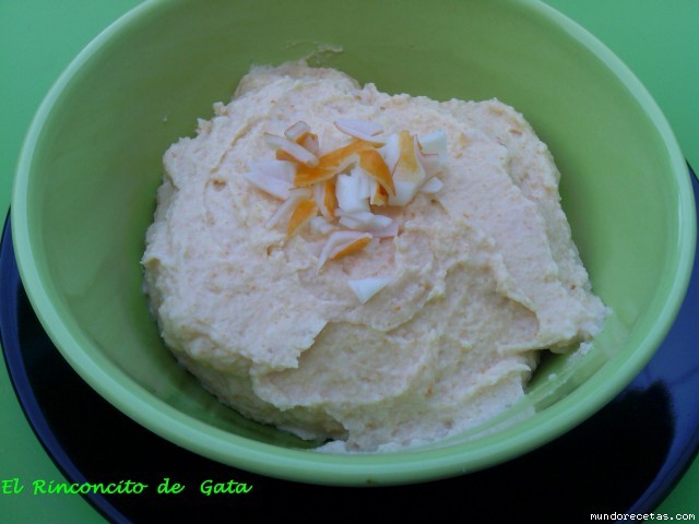 Receta de Crema de Palitos de Shurimi Receta de Crema de Palitos de Shurimi