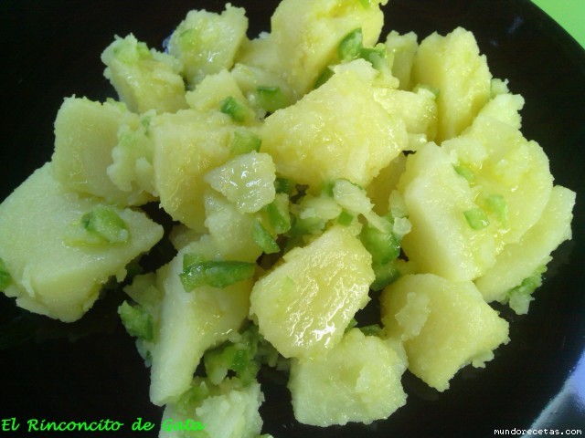 Receta de Papas Aliñás Receta de Papas Aliñás