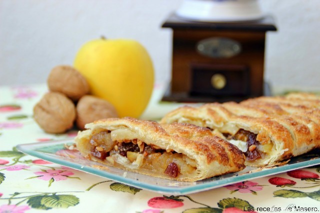 Receta de Trenza de manzana y frutos secos Receta de Trenza de manzana y frutos secos