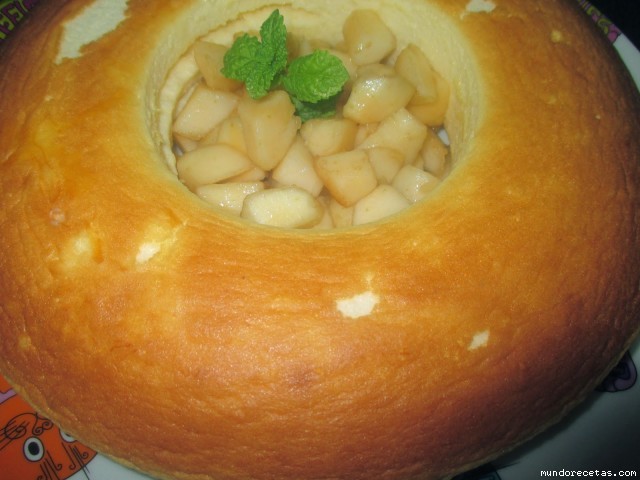 Receta de Tarta de queso Idiazábal con peras al Chartreuse Receta de Tarta de queso Idiazábal con peras al Chartreuse