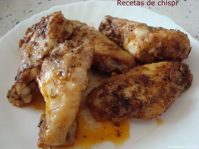 Receta de Alitas de pollo adobadas de chispi57 Receta de Alitas de pollo adobadas de chispi57