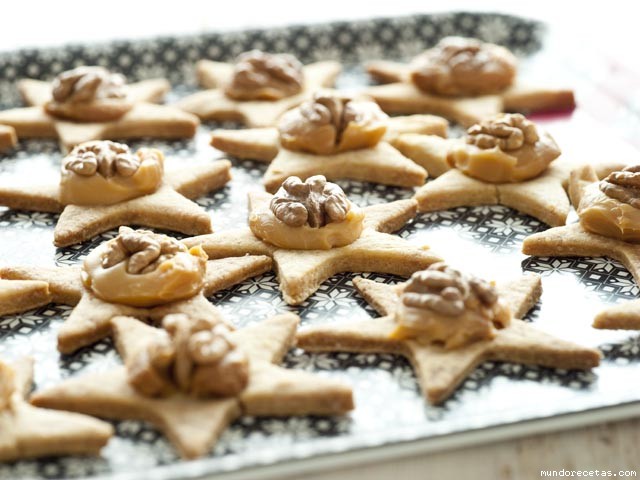 Receta de Galletas estrella Receta de Galletas estrella
