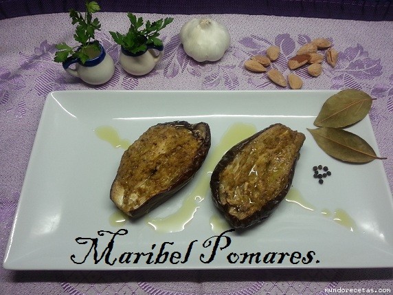 Receta de Berenjenas asada al horno Receta de Berenjenas asada al horno