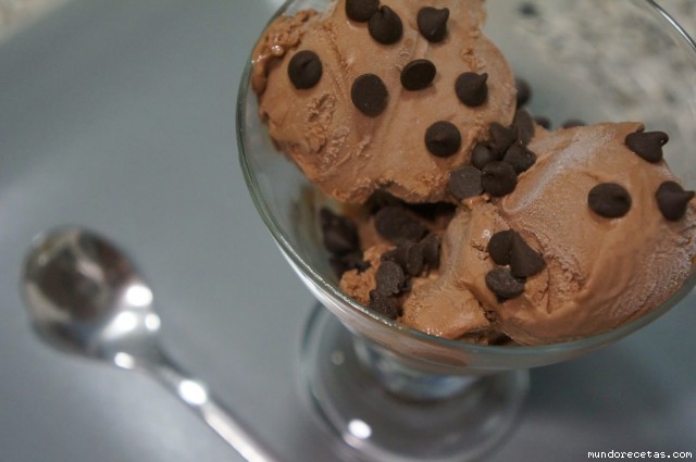 Receta de Helado de chocolate