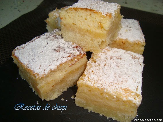 Receta de Cortadillos de limón(lemon bars)de chispi57 Receta de Cortadillos de limón(lemon bars)de chispi57