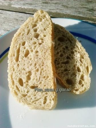 Receta de Chapata con centeno y aceite de oliva