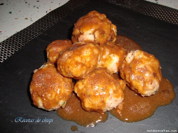 Receta de Albondigas en salsa de chispi57 Receta de Albondigas en salsa de chispi57