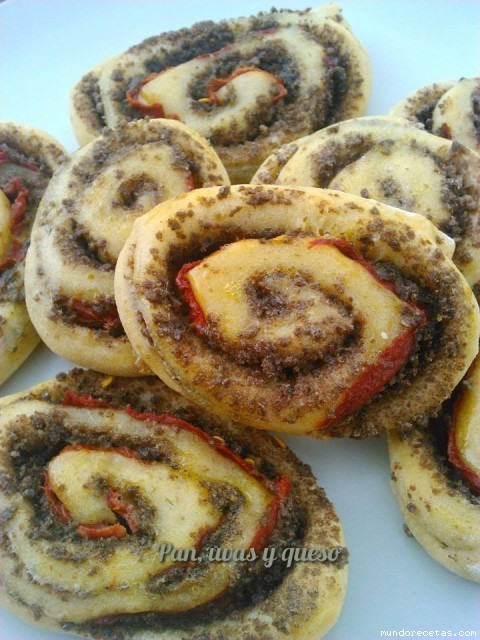 Receta de Caracolas de morcilla y pimiento rojo Receta de Caracolas de morcilla y pimiento rojo