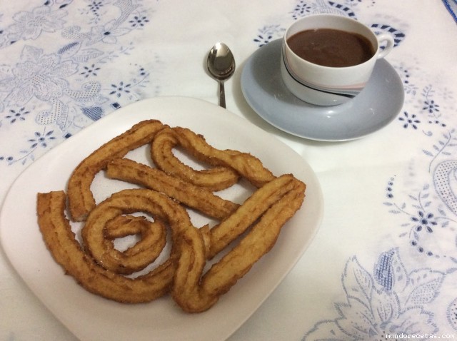 Receta de Churros AMC