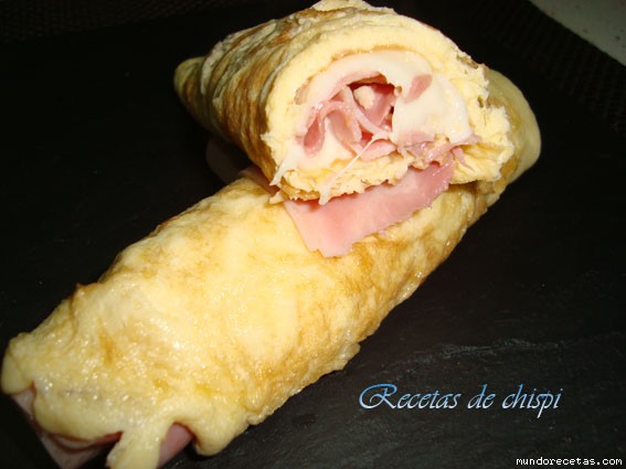 Receta de Rollito de tortilla de chispi57
