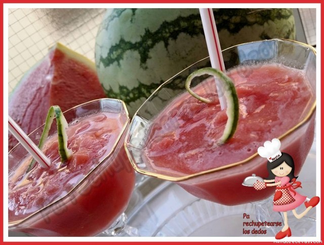 Receta de Sorbete de sangría Receta de Sorbete de sangría