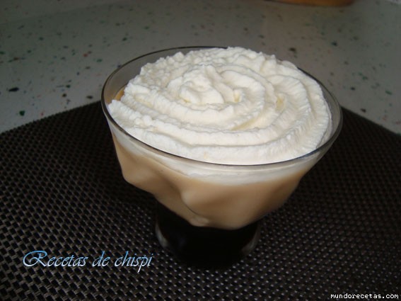 Receta de Crema de caramelo con nata de chispi57 Receta de Crema de caramelo con nata de chispi57