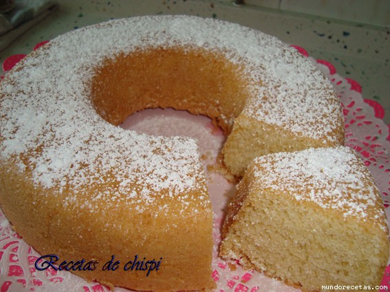 Receta de Bizcocho al ron de chispi57 Receta de Bizcocho al ron de chispi57