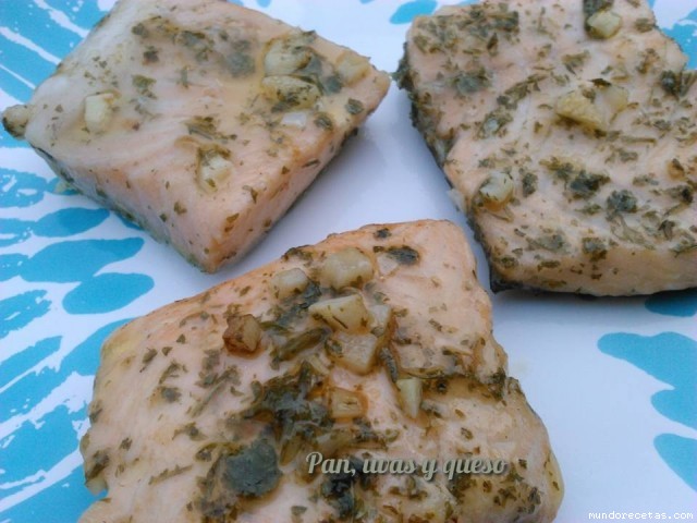 Receta de Salmón a la marinera Receta de Salmón a la marinera
