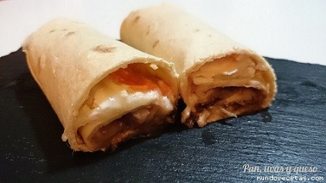 Receta de Tortillas de trigo rellenas Receta de Tortillas de trigo rellenas